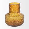 Jolene 7' Amber Waterglass Glass Vase, by Mercana, 6.3" length x 6.3" width x 7.2" height thumbnail 5