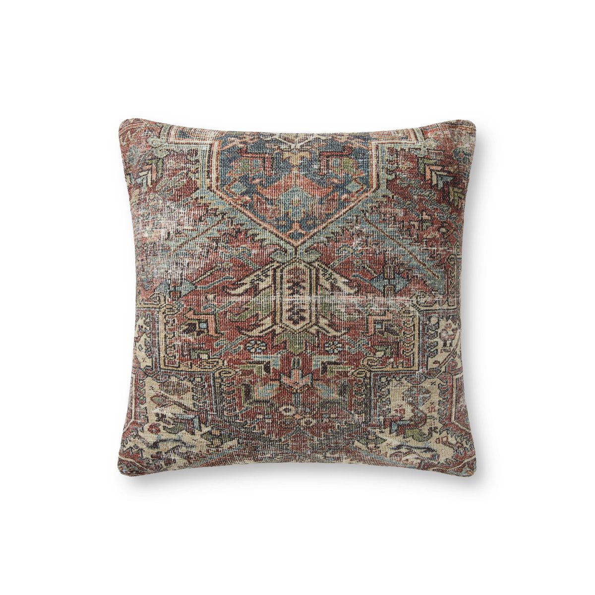 Amber Lewis x Loloi Pillows Pillow, Decorative Pillow, 18" length x 18" width View 1