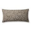 Jean Stoffer x Loloi Chocolate Pillow, Decorative Pillow, 12" length x 27" width thumbnail 1