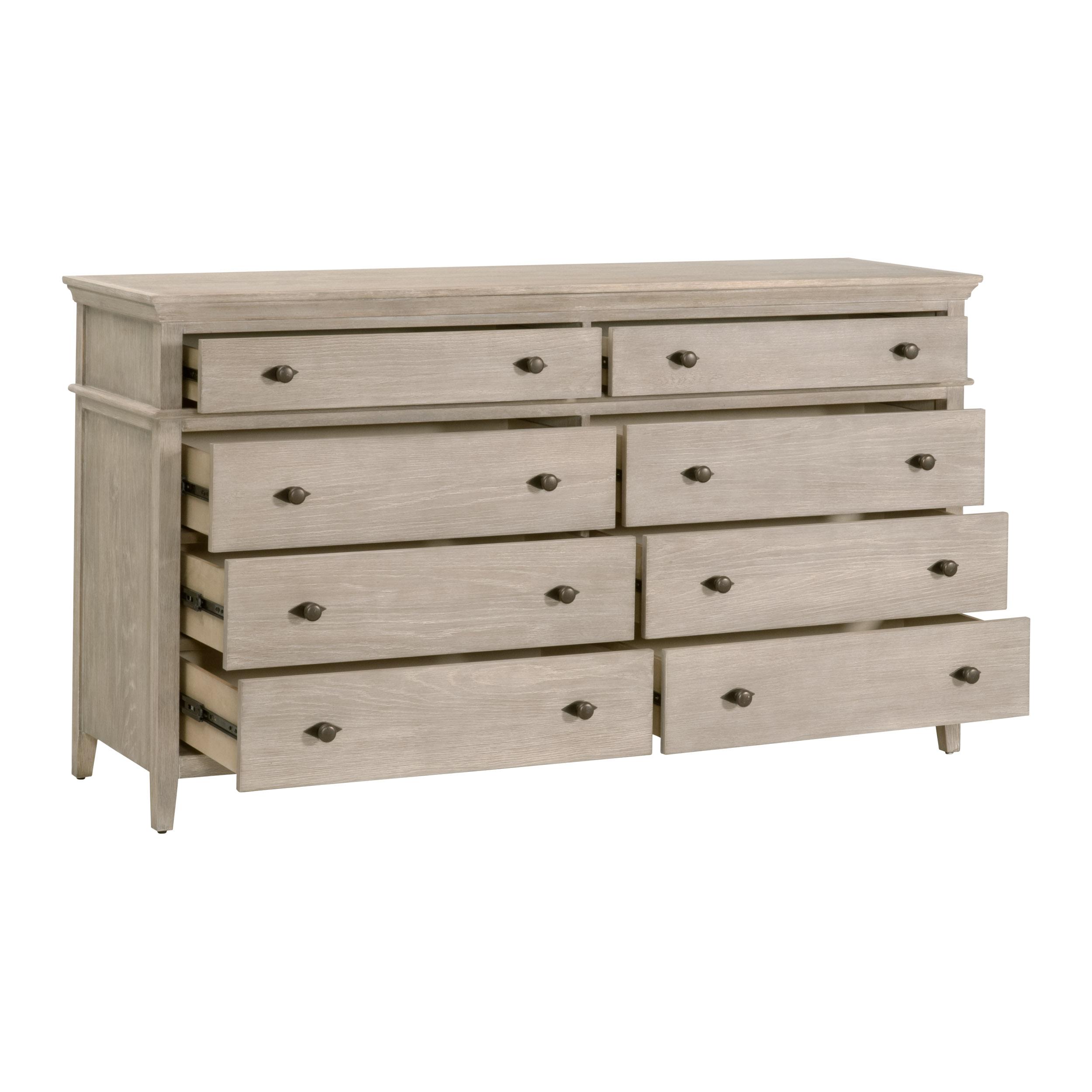 Oxford 8-Drawer Double Dresser, by Essentials for Living, 67" width x 37.25" height x 20" depth View 4