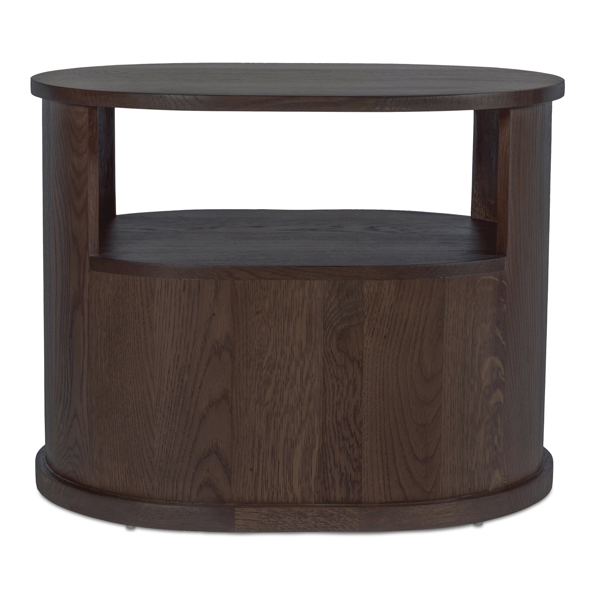 Tommy Nightstand Dark Brown, by Moe's Home, 26" width x 20.5" height x 20" depth View 5