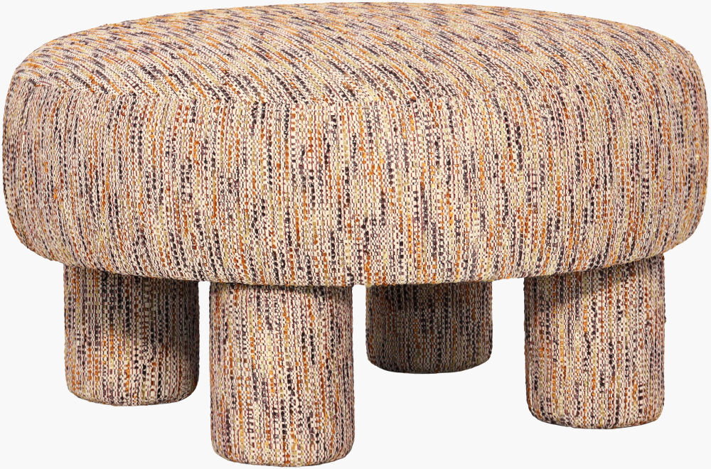 Welly Ottoman, by Surya, 31" width x 18" height
