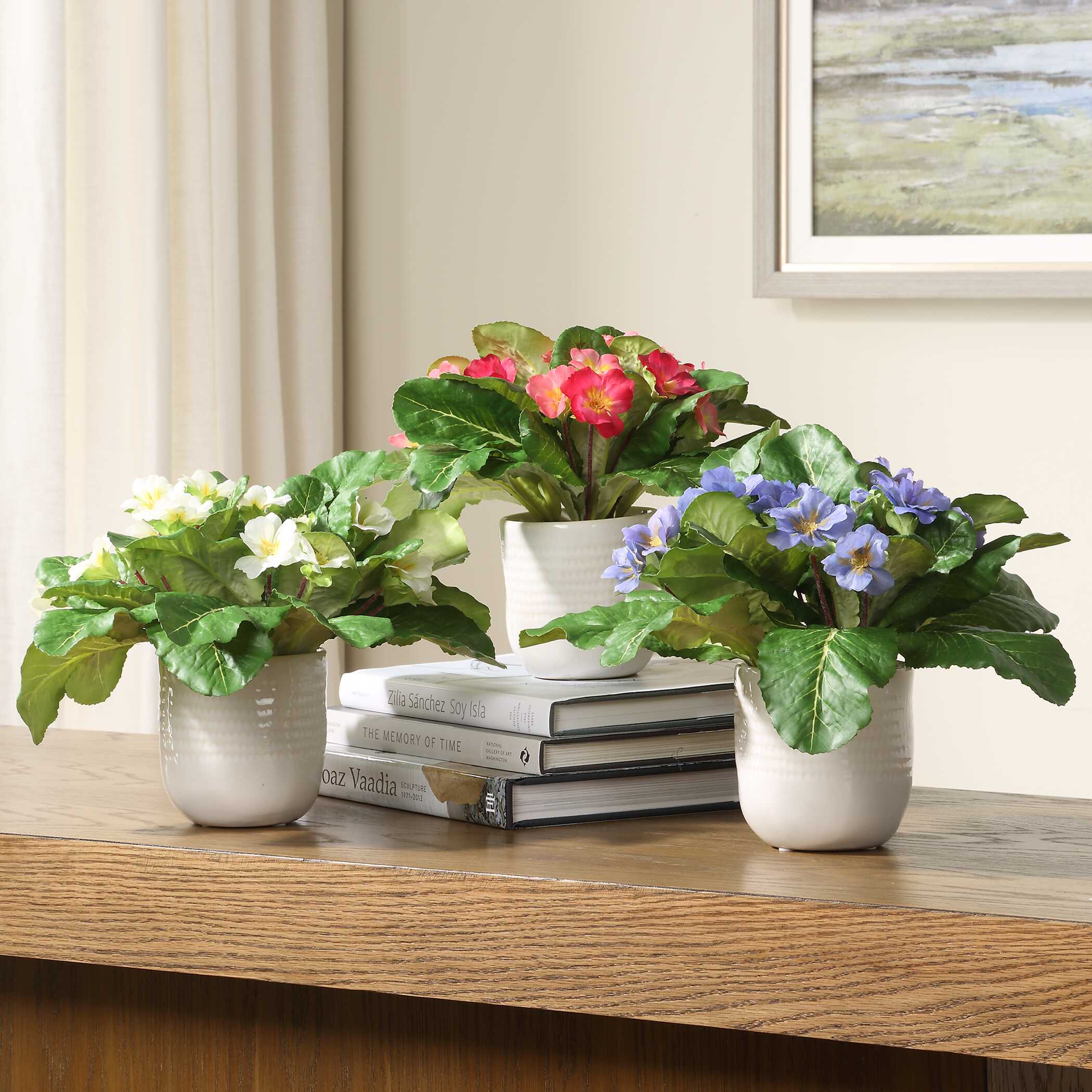 Trilogy Primrose Accents In Vases Set/3 large image 