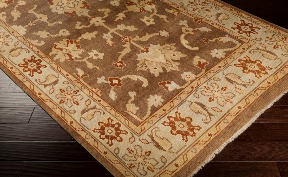Ainsley Handmade Rug, by Surya, 5'9" length x 3'9" width