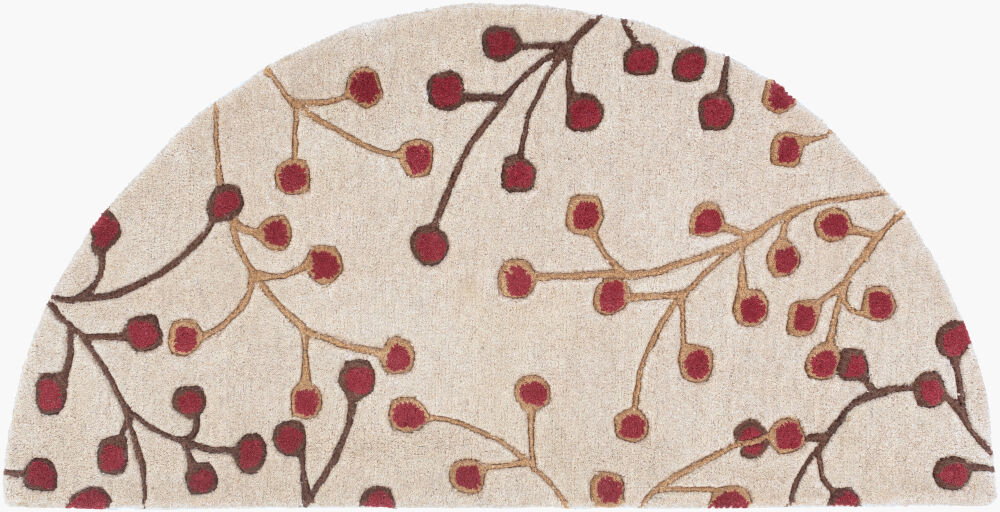 Athena Handmade Rug, by Surya, 4' length x 2' width