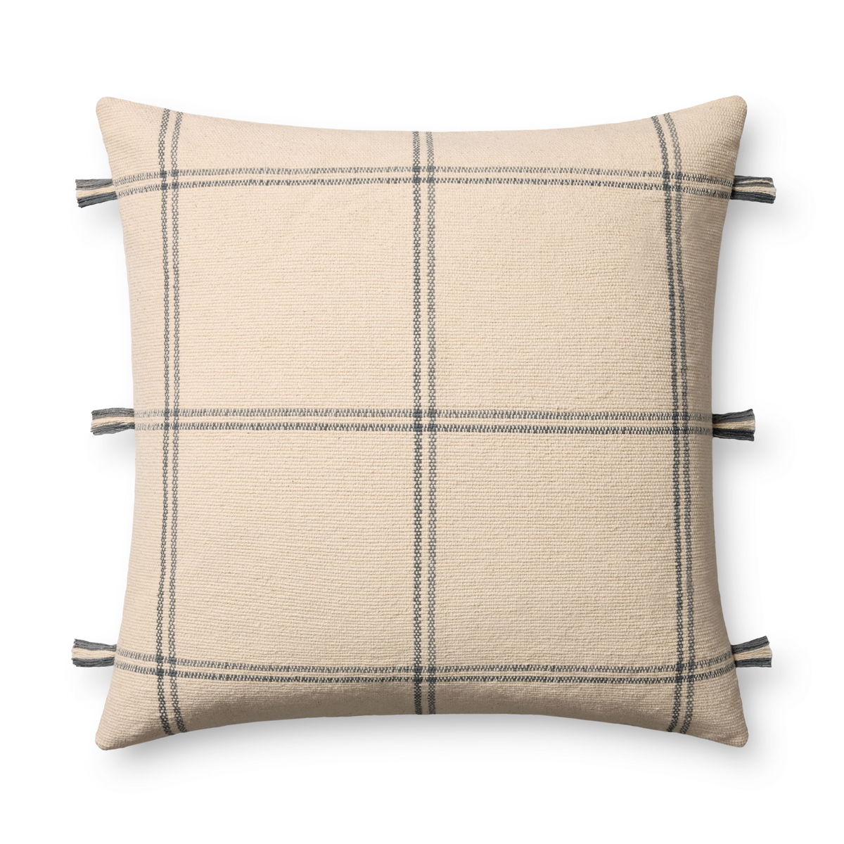 Amber Lewis x Loloi Lainey Pillow, Decorative Pillow, 24" length x 24" width View 1