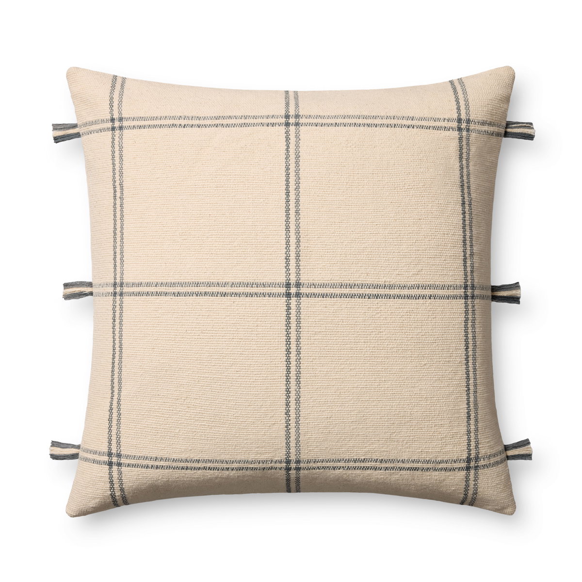 Amber Lewis x Loloi Lainey Pillow, Decorative Pillow, 24" length x 24" width View 1
