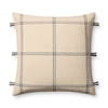 Amber Lewis x Loloi Lainey Pillow, Decorative Pillow, 24" length x 24" width thumbnail 1