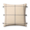 Amber Lewis x Loloi Lainey Pillow, Decorative Pillow, 24" length x 24" width thumbnail 1