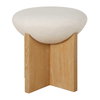 Lainie Minimalist Accent Stool, Low Stool by Uttermost, 18" width x 18.5" height x 18" depth thumbnail 5