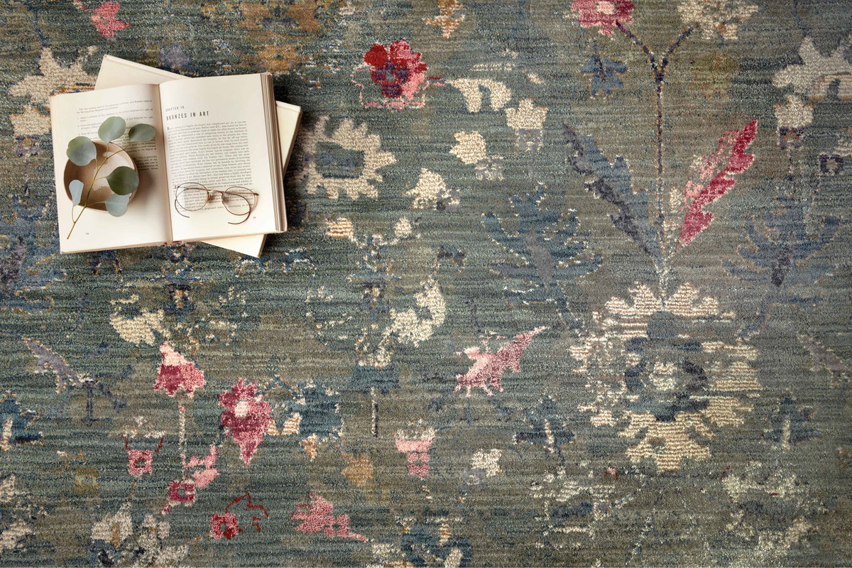 Loloi Giada Rug, 5' length x 5' width View 3