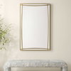 Florence Antique Gold Mirror, by Uttermost, 29.75" width x 45" height x 0.75" depth thumbnail 2