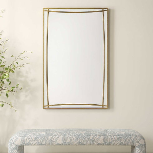 Florence Antique Gold Mirror