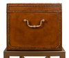 Remington Leather Box On Stand, by Sarreid, 1' length x 2' width x 2' height thumbnail 7