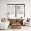 Eula Medium Brown Wood 4-Door Sideboard, Sideboards & Buffet by Mercana, 78" length x 18.5" width x 30" height thumbnail 2