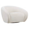 DeSoto Cream Swivel Chair, Accent Chair by Uttermost, 39" width x 28" height x 38" depth thumbnail 5