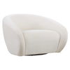 DeSoto Cream Swivel Chair, Furniture by Uttermost, 39" width x 28" height x 38" depth thumbnail 5