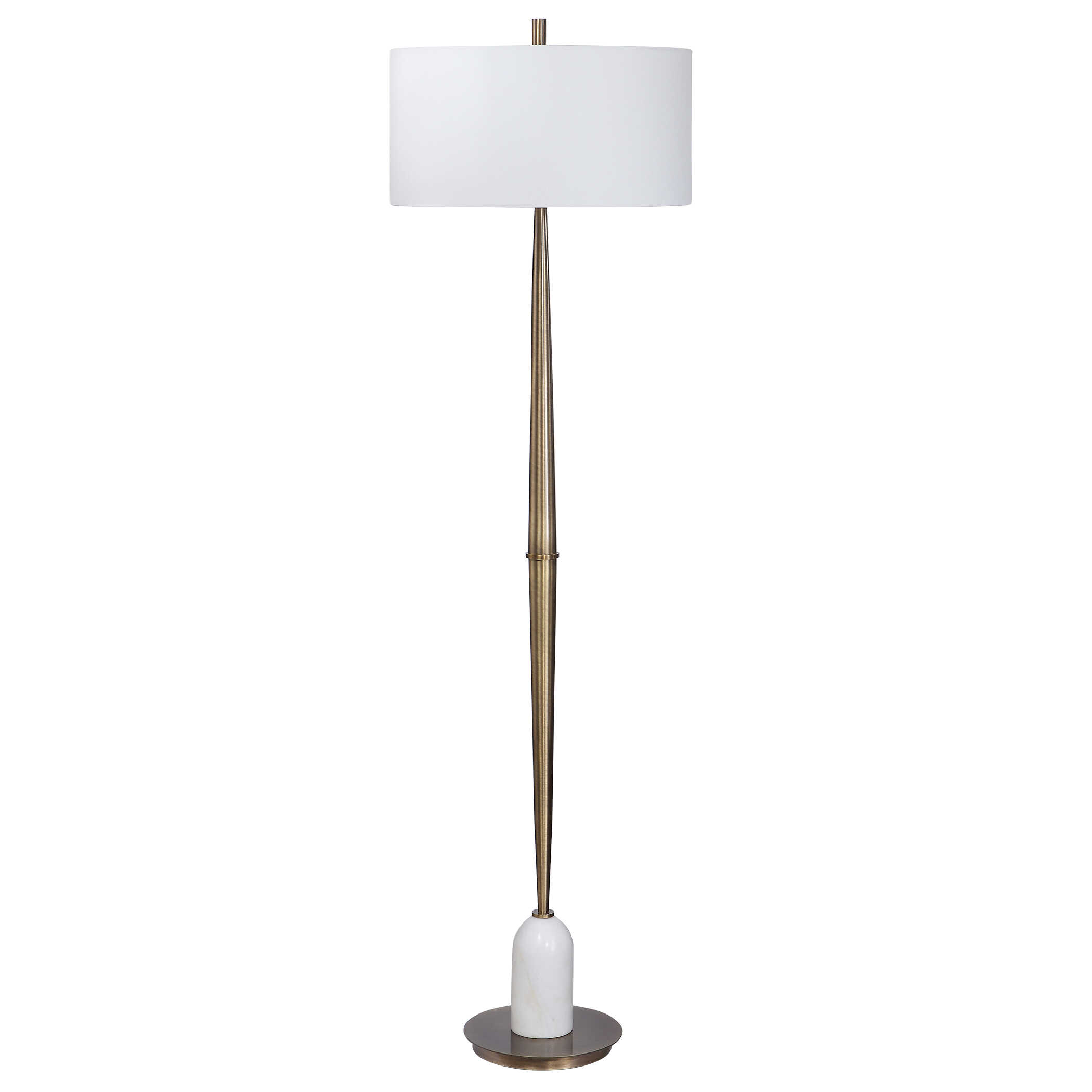 Minette Mid-Century Floor Lamp, by Uttermost, 20" width x 70.5" height x 20" depth View 4