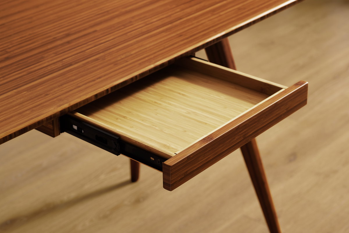 Studio Plus Desk Amber, by Greenington, 48" length x 24" width x 29.5" height View 6