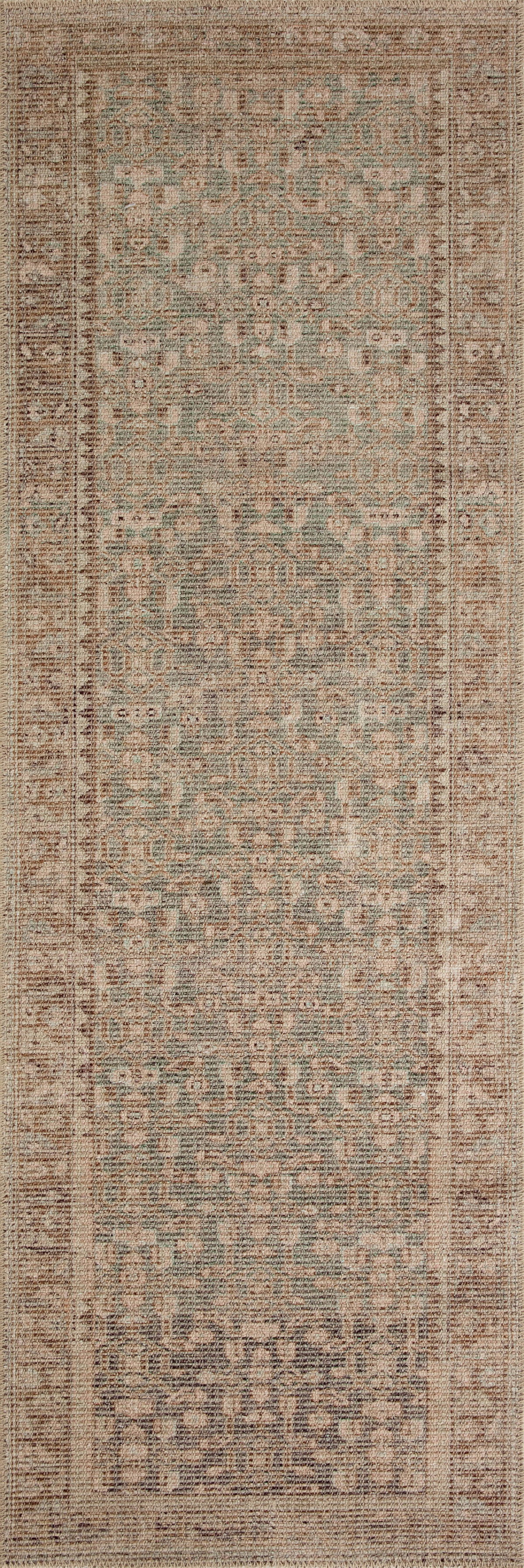 Angela Rose x Loloi Aubrey Rug, 2'6" length x 9'6" width View 9