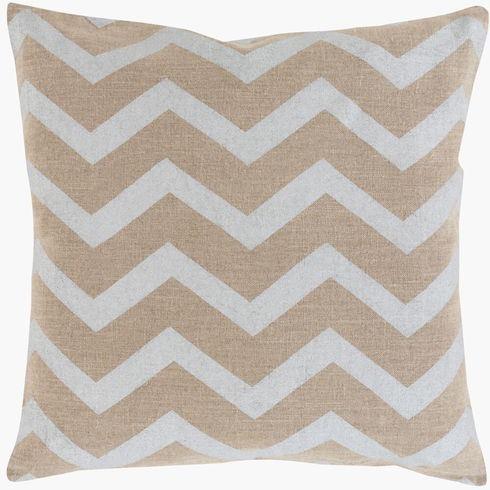 Metallic Stamped Accent Pillow