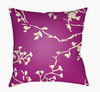 Chinoiserie Floral Accent Pillow, Decorative Pillow by Surya, 20" length x 20" width thumbnail
