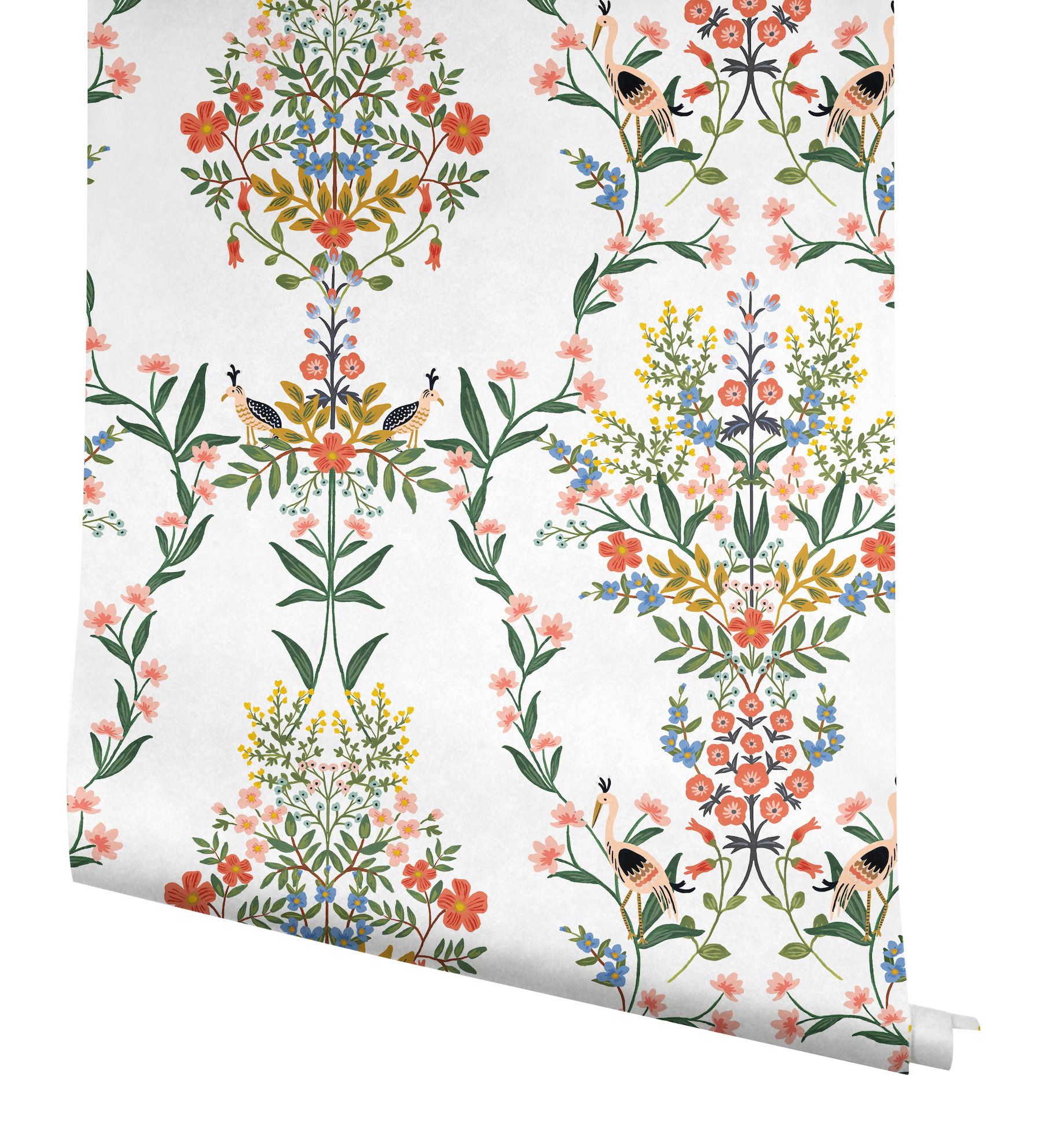 Luxembourg White Peel & Stick Wallpaper large image 