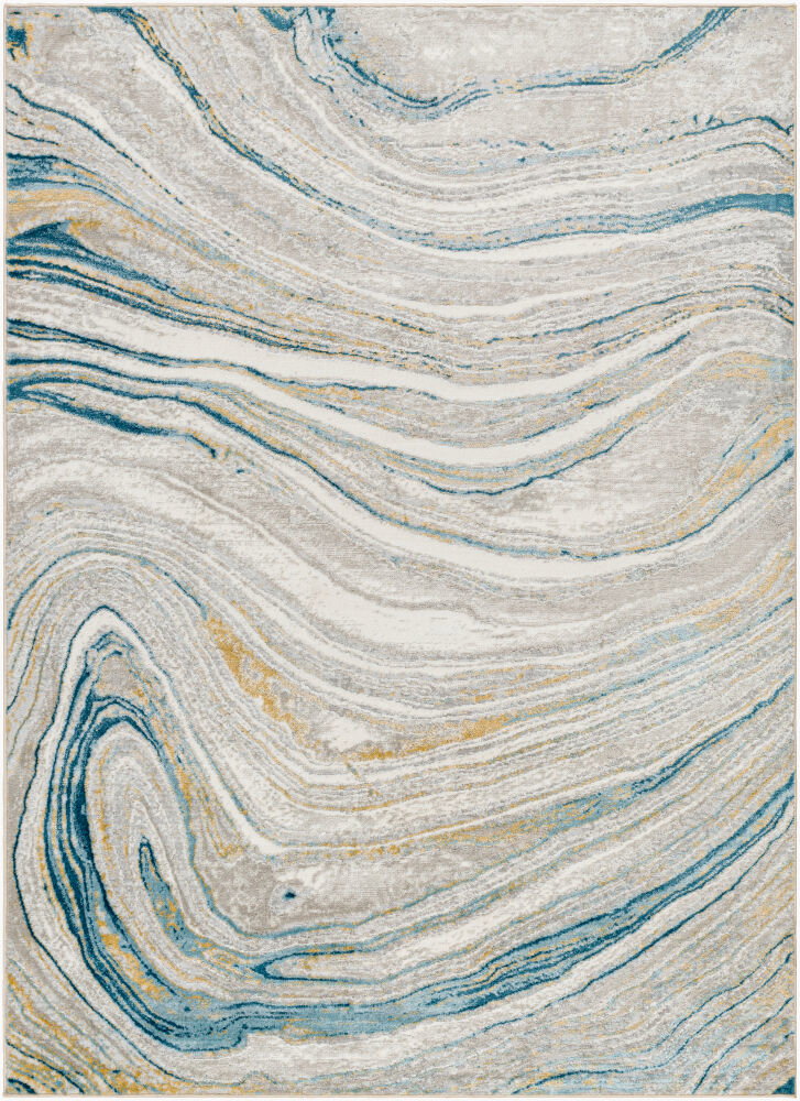 San Francisco Machine Woven Rug, by Surya, 1'3.75" length x 1'3.75" width