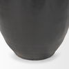 Tully Textured Matte Brown with Matte Black Ceramic Floor Vase thumbnail 10