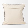 Khloe 20x20 Taupe Square Pillow Cover, Decorative Pillow by Mercana, 20" length x 0.5" width x 20" height thumbnail 5