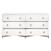 Strand Shagreen 6-Drawer Double Dresser, by Essentials for Living, 68" width x 37.5" height x 20" depth thumbnail 2