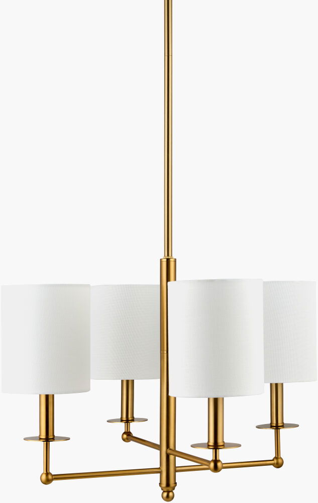 Dinant Chandelier, by Surya, 20" length x 20" width x 16" height