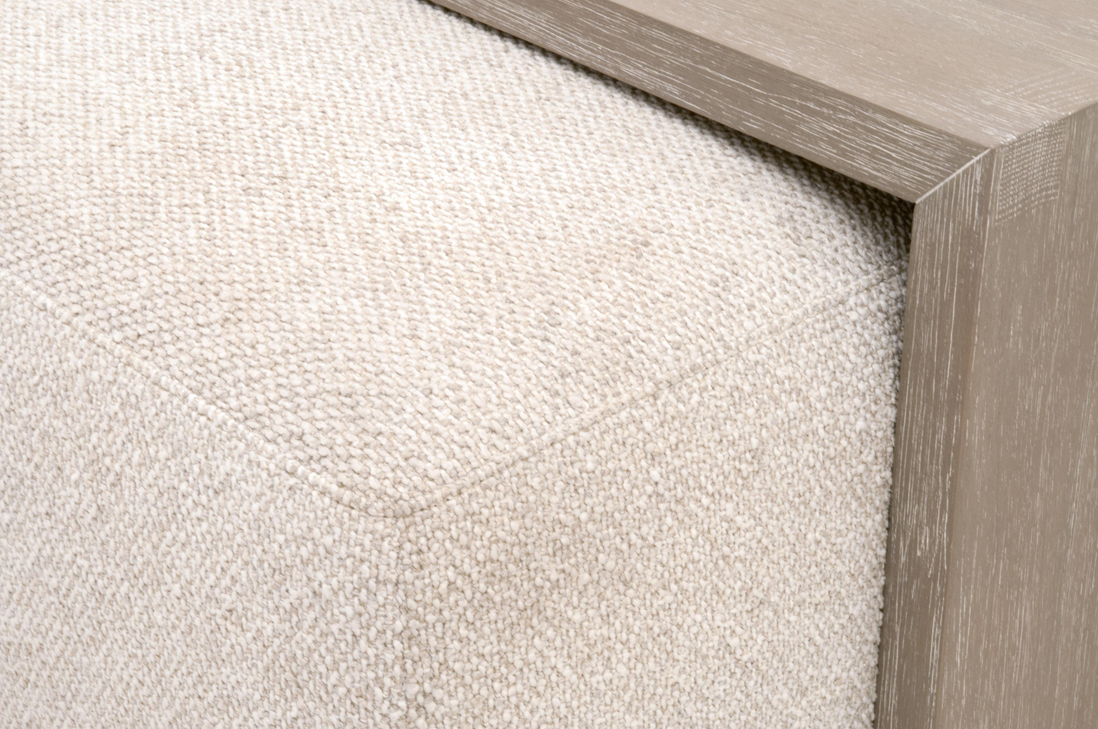 Dovetail Upholstered Coffee Table, by Essentials for Living, 54.5" width x 20" height x 35.5" depth View 12