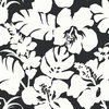 Hibiscus Arboretum Black Wallpaper, by York Wall, 33' length x 1'8.5" width x 0.02" depth thumbnail 1