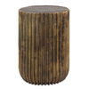Peaks And Valleys Gold Accent Table thumbnail 0