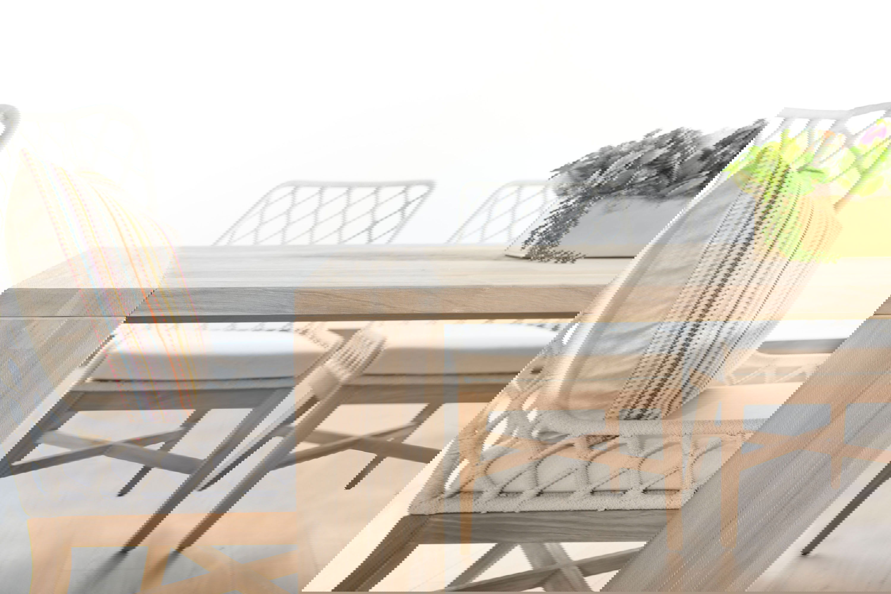 Lattis Outdoor Dining Chair, by Essentials for Living, 22" width x 35.75" height x 23.5" depth View 13