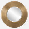 Contessa Round Gold Mirror, by Uttermost, 29.5" width x 29.5" height x 3.75" depth thumbnail 1