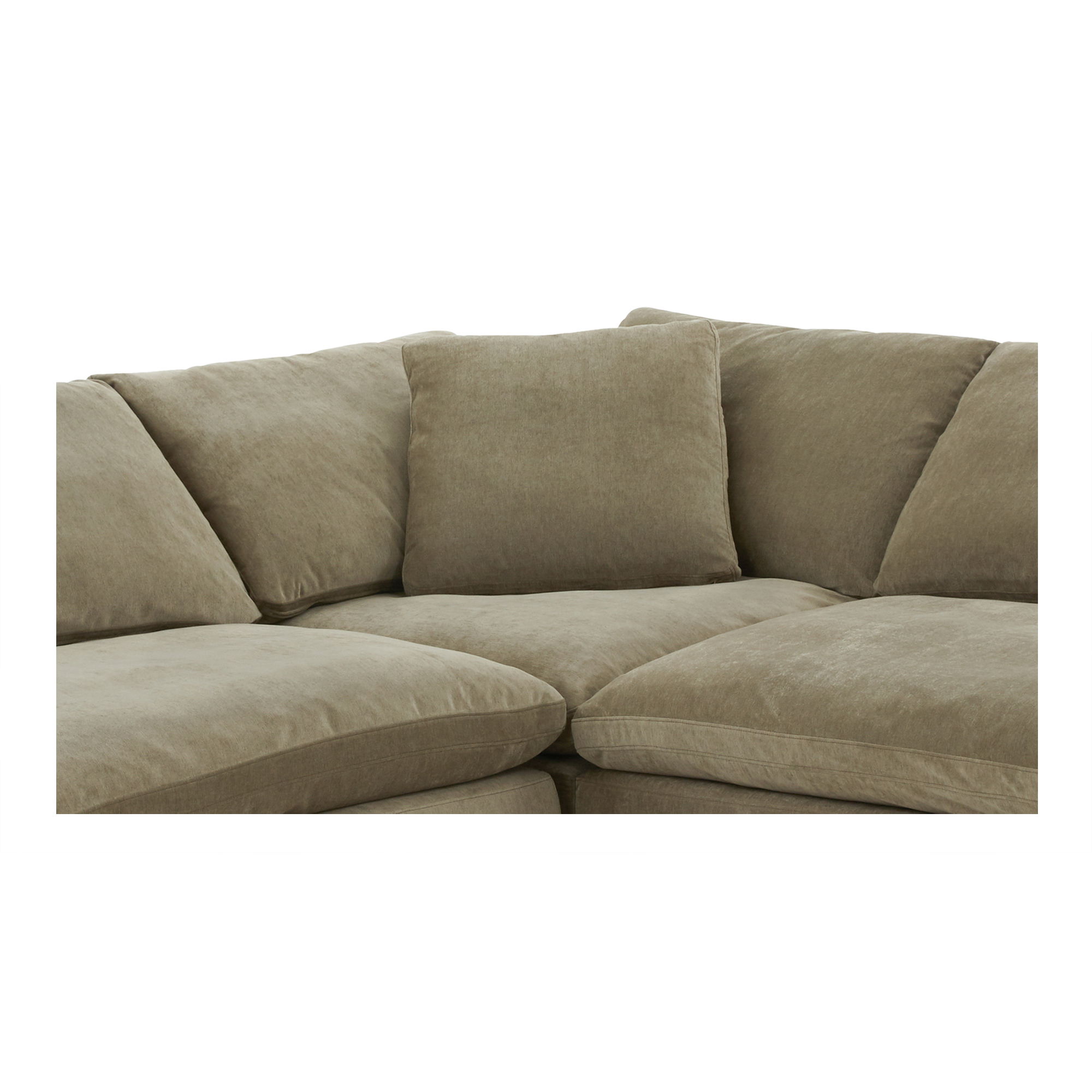 Terra Classic L-shaped Modular Sectional Desert Sage large image 