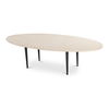 Winona Coffee Table Botticino Beige Marble, by Moe's Home, 59" width x 16" height x 29" depth thumbnail 3