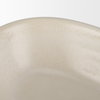 Tyren Cream Glazed Decorative Oblong Ceramic Bowl, Decorative Bowl by Mercana, 12.01" length x 7.68" width x 4.92" height thumbnail 9