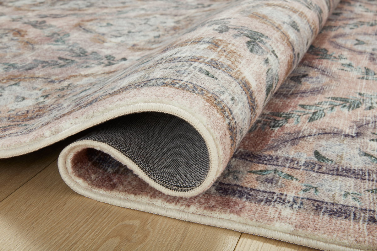 Rifle Paper Co. x Loloi Courtyard Rug, 2'6" length x 9'6" width View 6