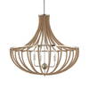 Lovelock 4 Light Rope Empire Chandelier, Pendant by Uttermost, 27.5" width x 24.25" height x 27.5" diameter thumbnail 3