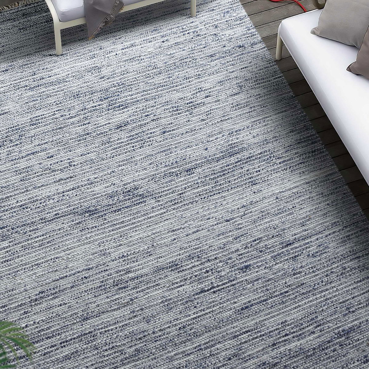 Khiara Indoor-Outdoor 5 X 8 Rug, by Uttermost, 5' width x 8' height x 0.37" depth View 2