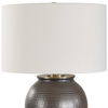 Hawkins Bronze Ribbed Table Lamp thumbnail 4