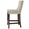 Dariela White Counter Stool, Furniture by Uttermost, 19.5" width x 40.75" height x 23" depth thumbnail 6