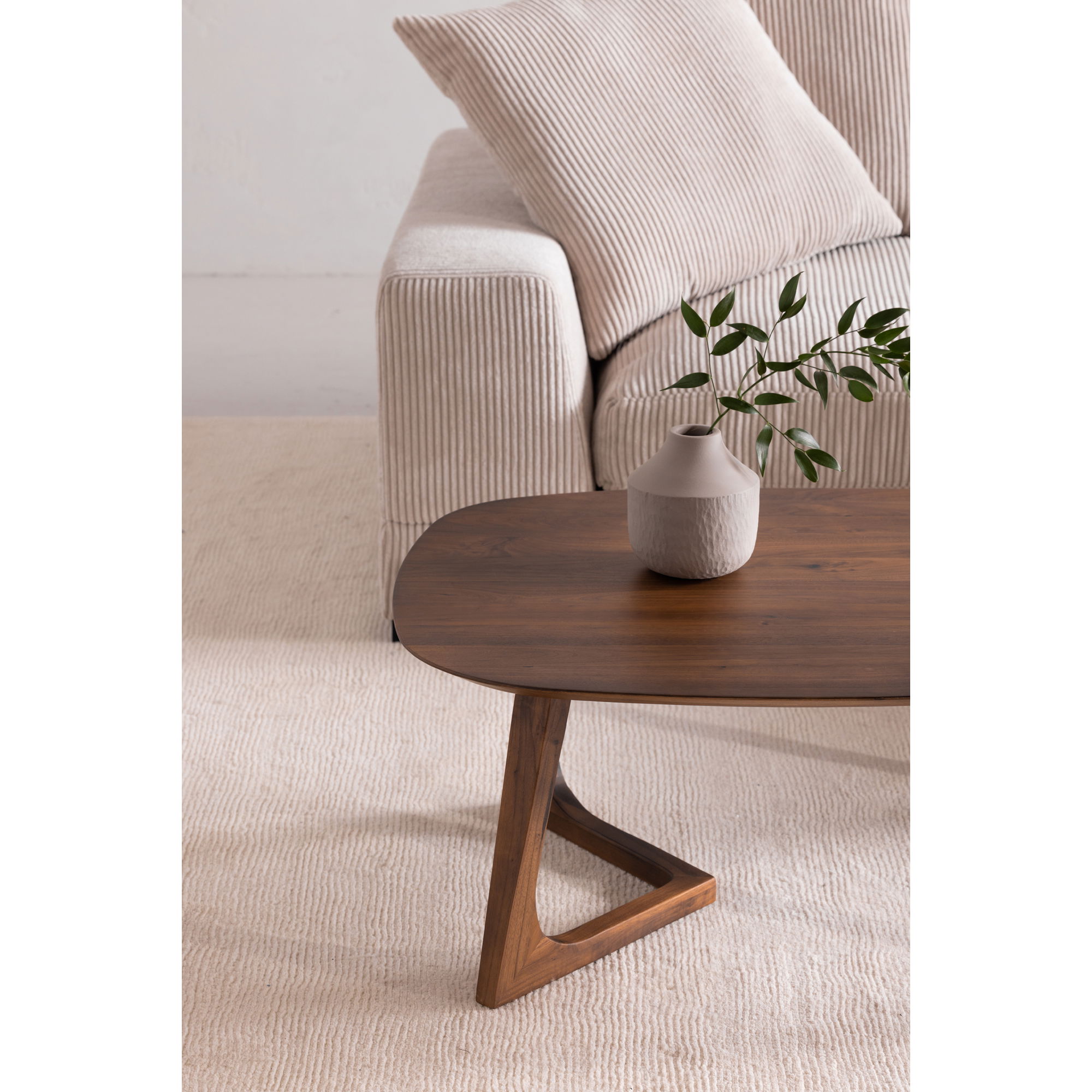 Godenza Small Coffee Table Brown large image 