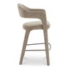 Martens Bar Stool Camel, Counter & Bar Stool by Moe's Home, 23.6" width x 42.9" height x 23.3" depth thumbnail 3