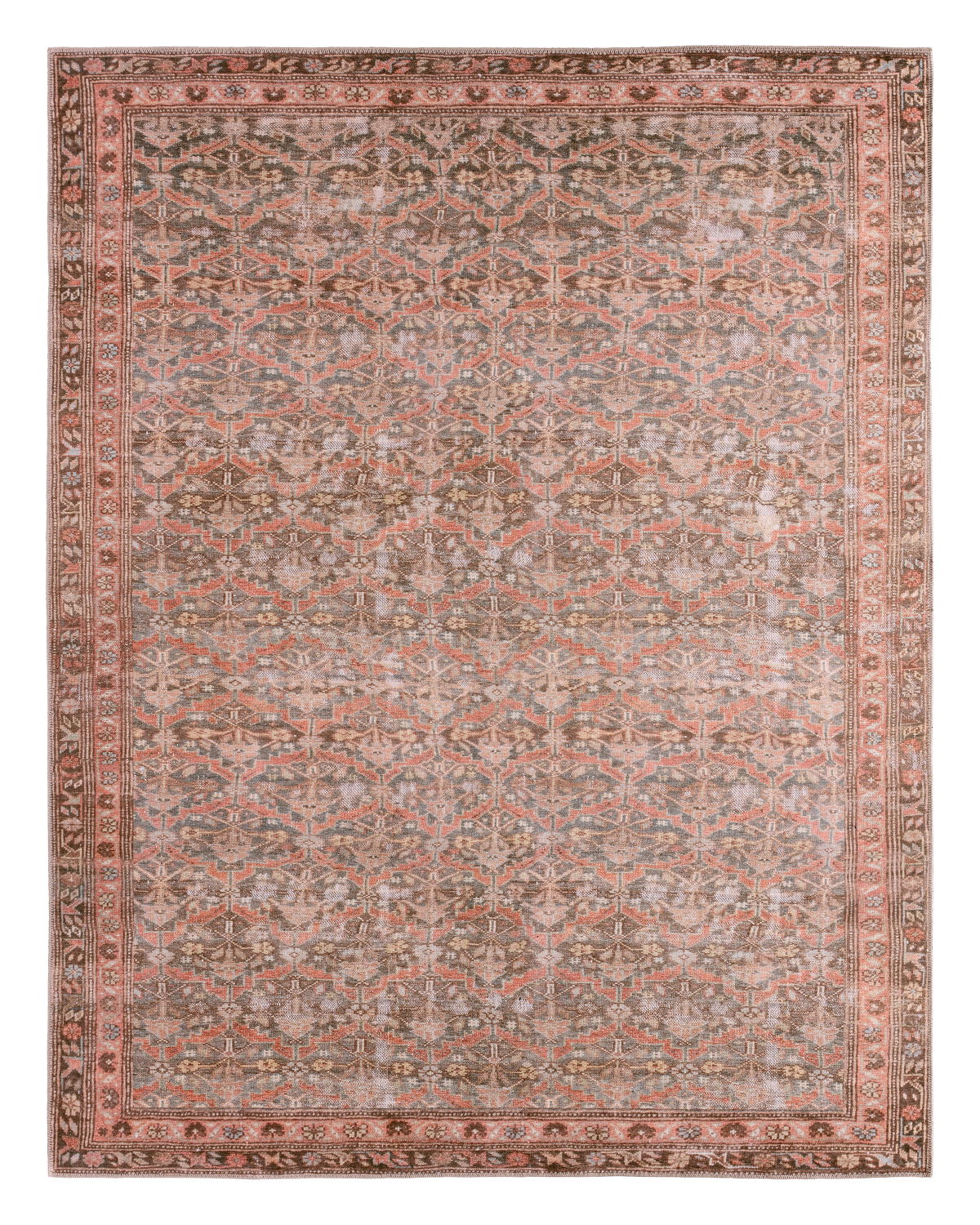 Vibe by Jaipur Living Arjoel Powerloomed Oriental Red Area Rug (6'x9'), 9' length x 6' width x 0.13" height View 1