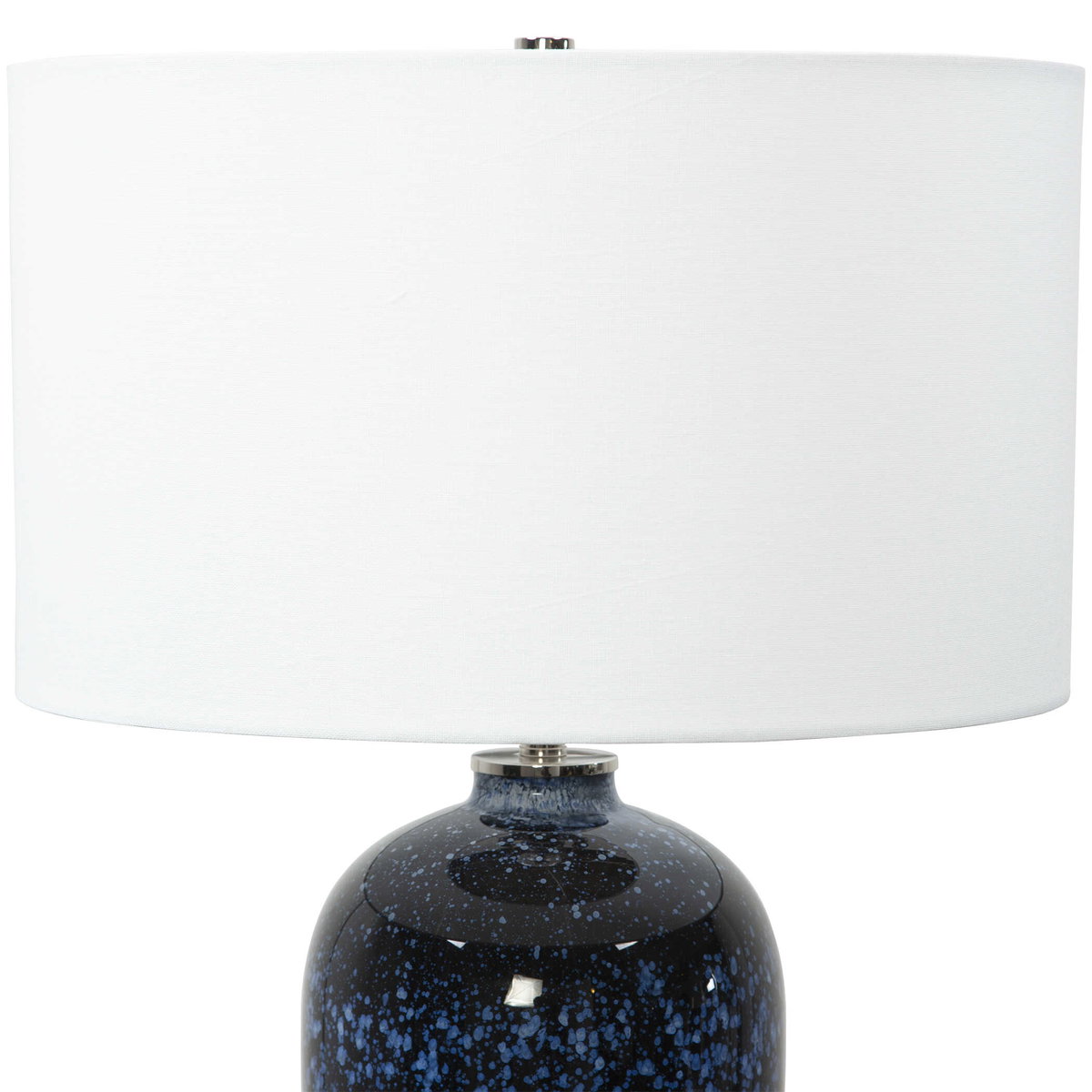 Stargazer Cobalt Navy Table Lamp, by Uttermost, 17" width x 31" height x 17" depth View 6