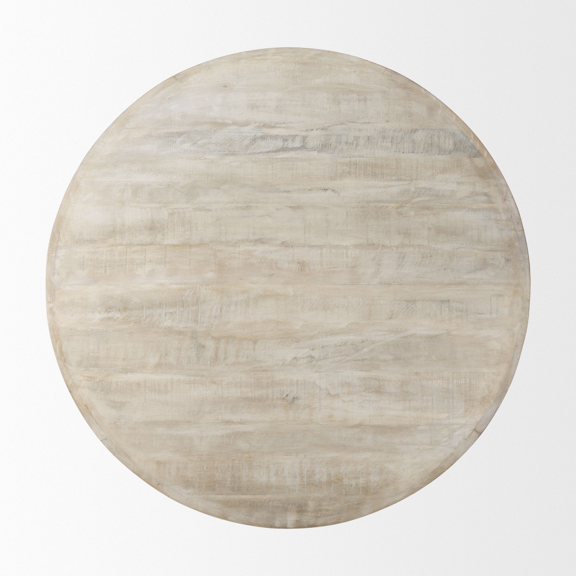 Rosie   Round Blonde Wood Coffee Table large image 